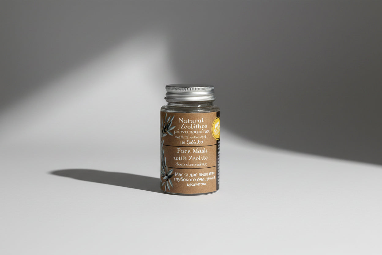 zeoliet-gezichtsmasker