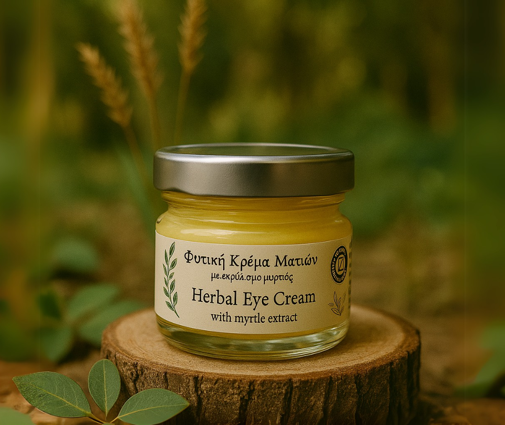 Natuurlijke oogcreme - kruiden - Evergetikon