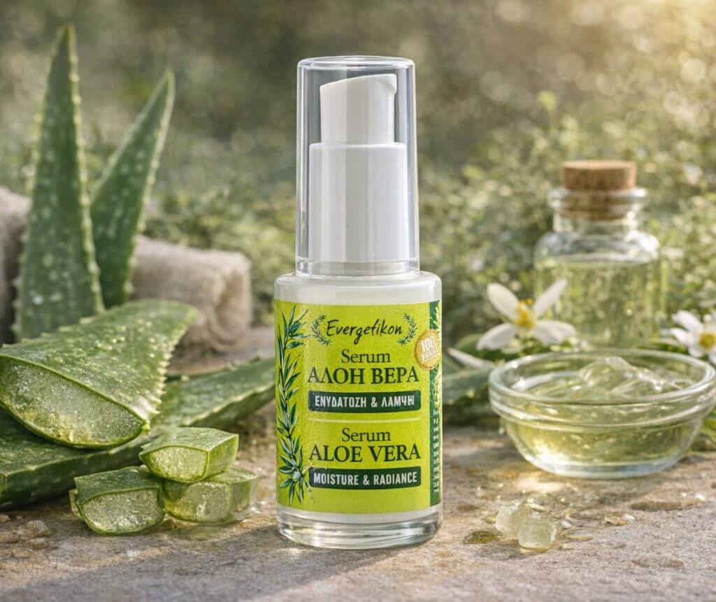 aloe serum green