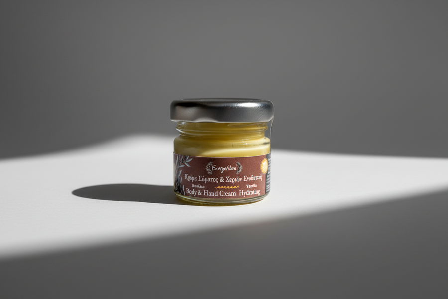 body hand cream evergetikon mini