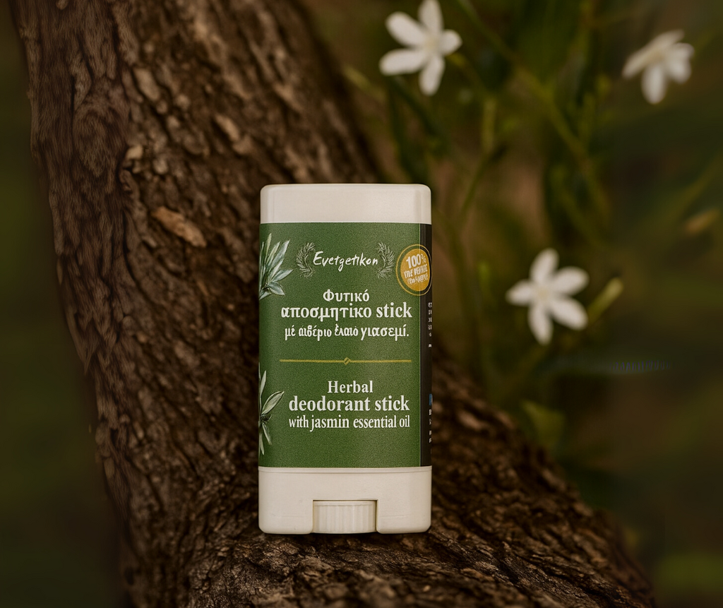 natuurlijke deo stick jasmijn evergetikon