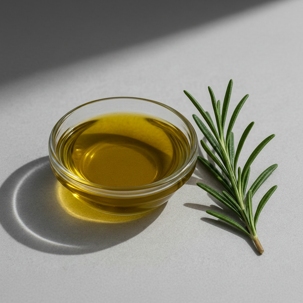 rozemarijn olie haar schaaltje