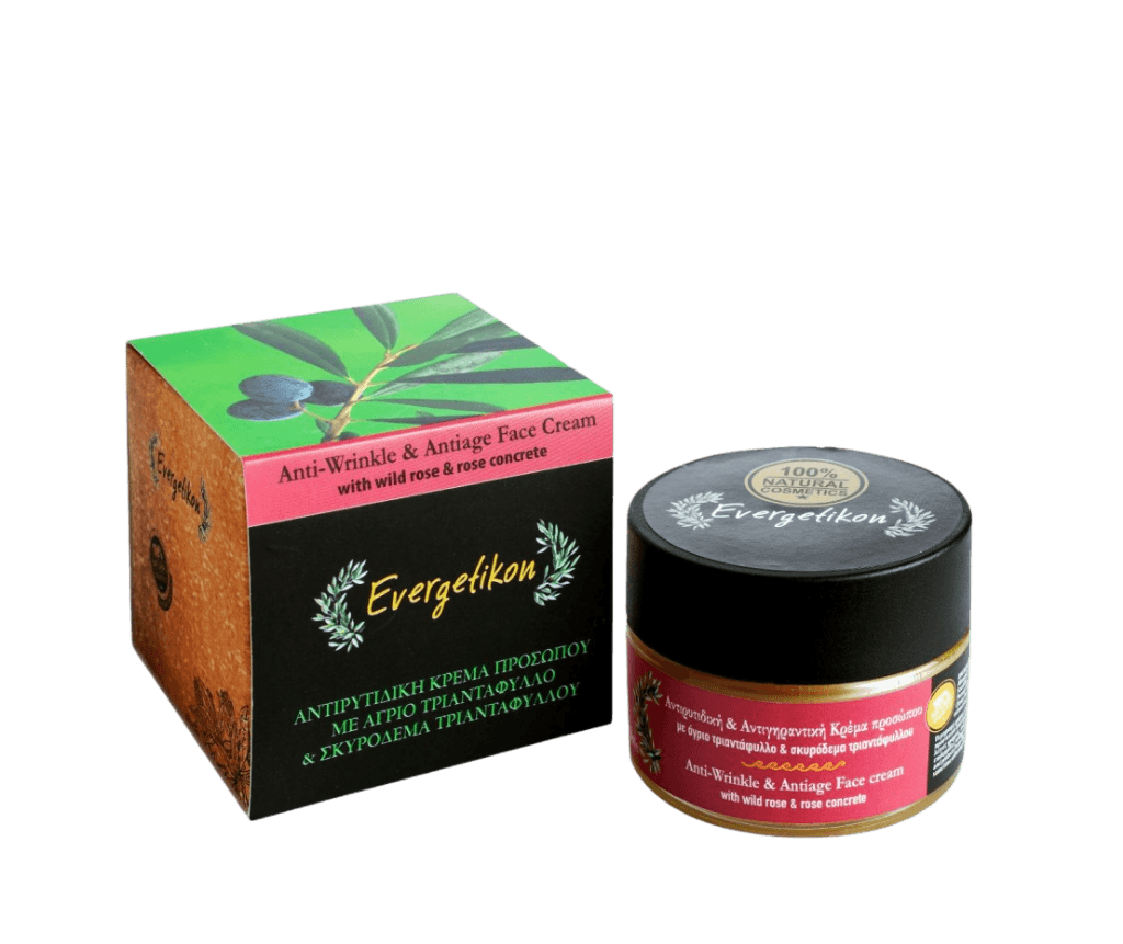 Anti-Aging-Creme + regenerierendes Gesichtsserum