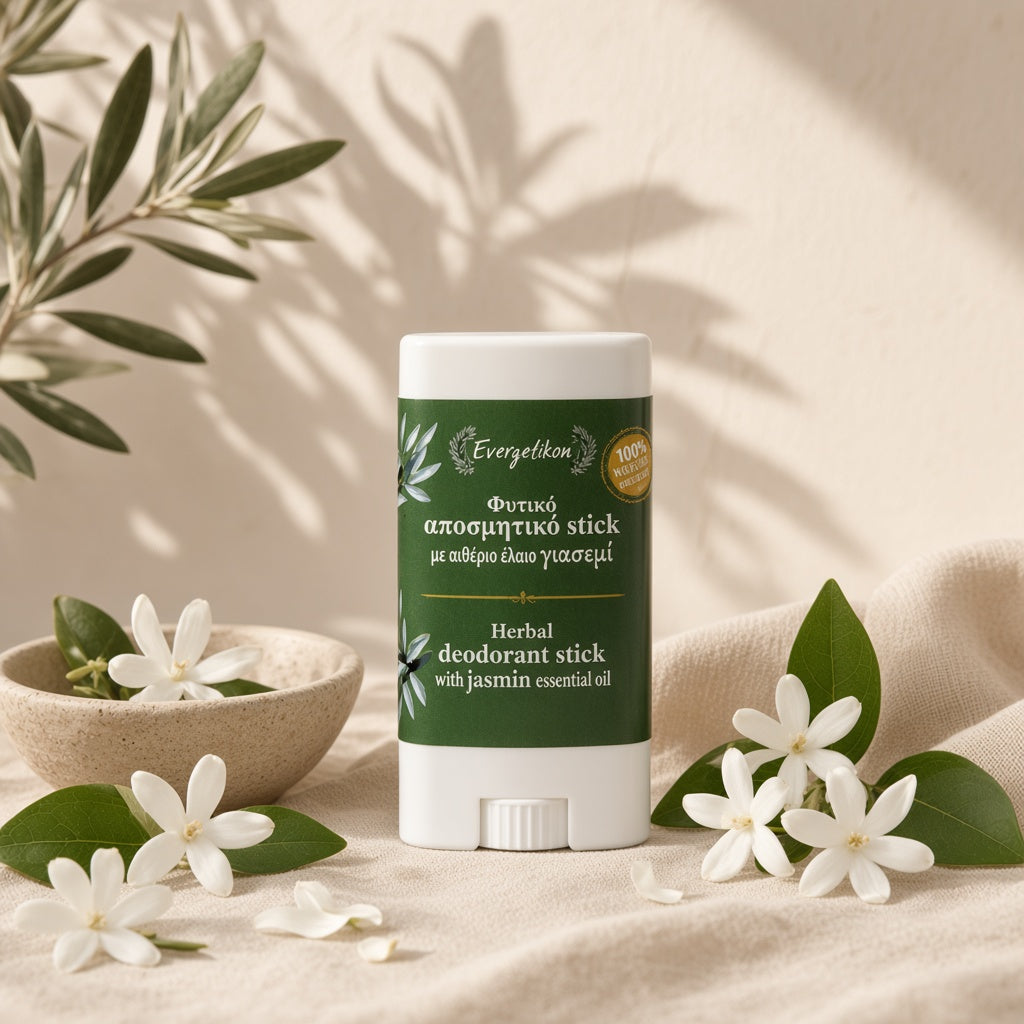 Evergetikon natuurlijke deodorantstick met jasmijn