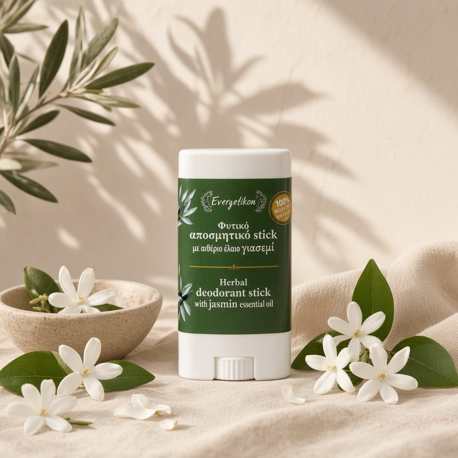 Evergetikon natuurlijke deodorantstick met jasmijn