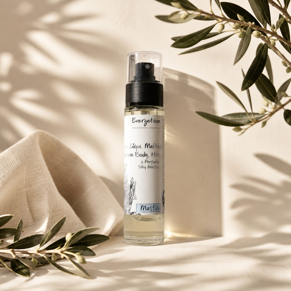 Evergetikon lichaam- en haarserum Mastiek