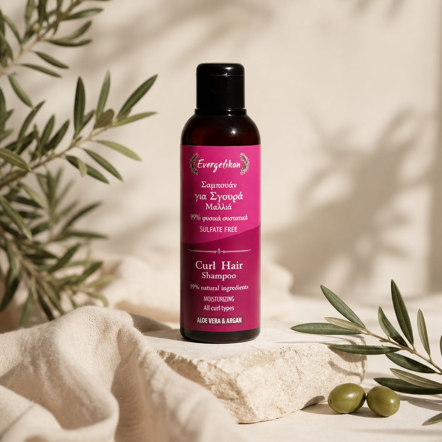 Shampoo voor krullend haar - Evergetikon