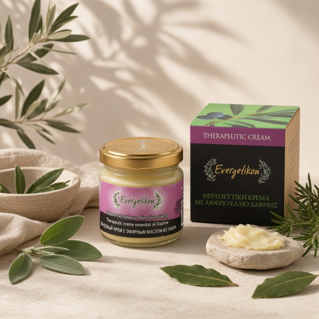 Evergetikon therapeutische crème met laurier, salie en rozemarijn