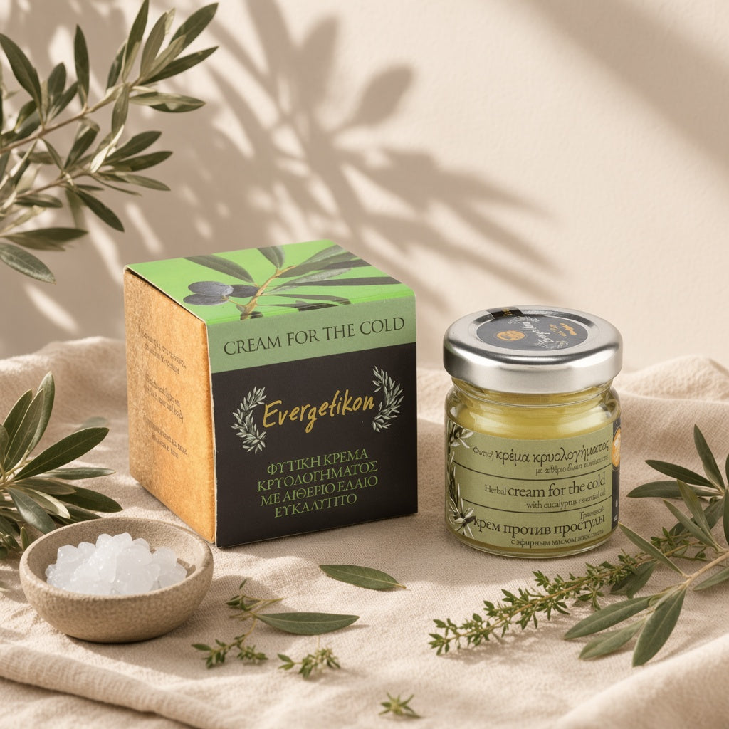 Evergetikon verkoudheidscrème met eucalyptus