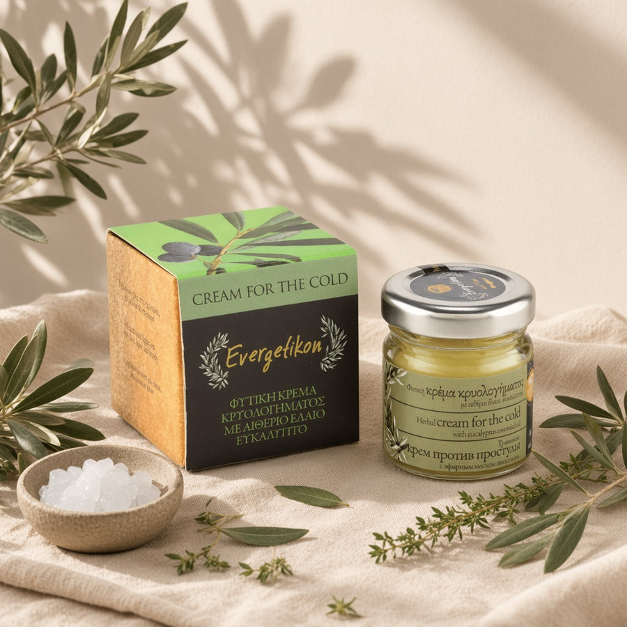 Evergetikon verkoudheidscrème met eucalyptus